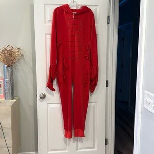 Tipsy elves one piece lobster outfit size small unisex worn once